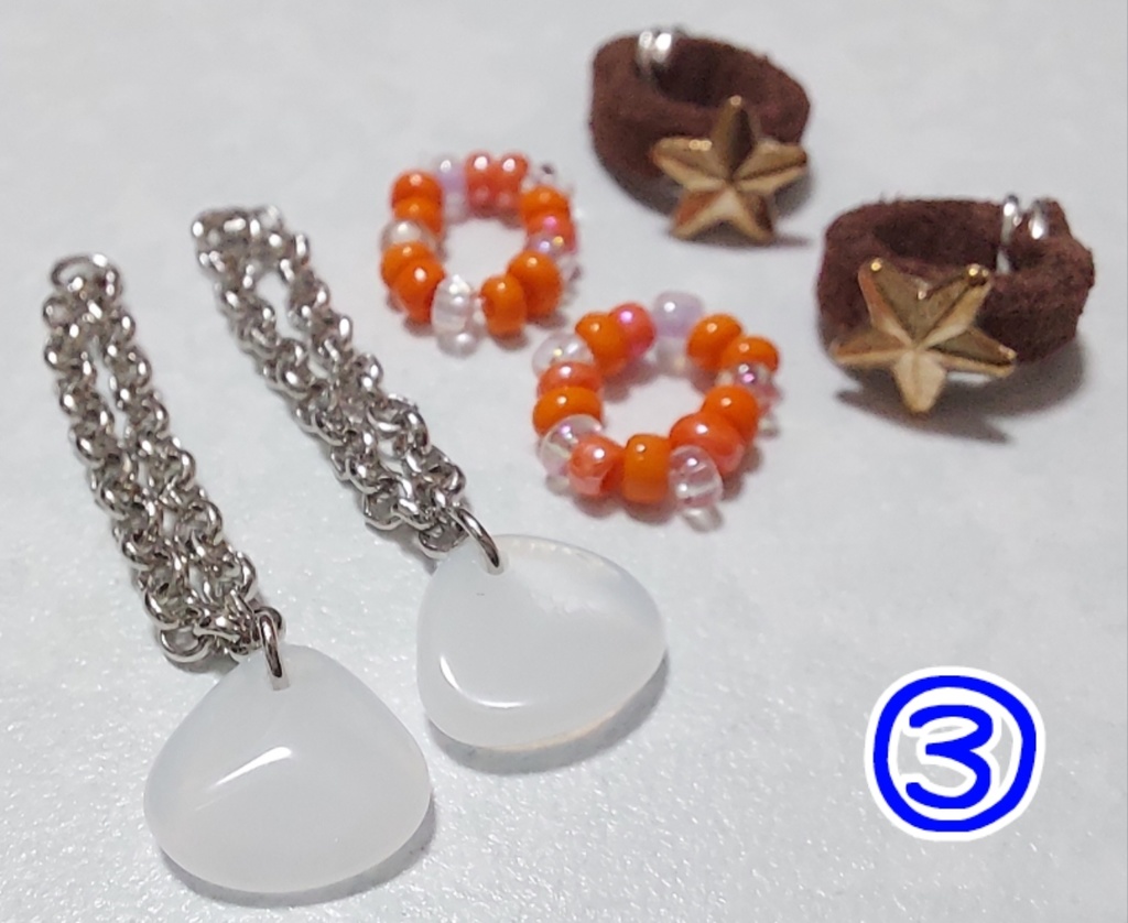 オビツ11 ペア用 ネックレス、ブレスレット セット