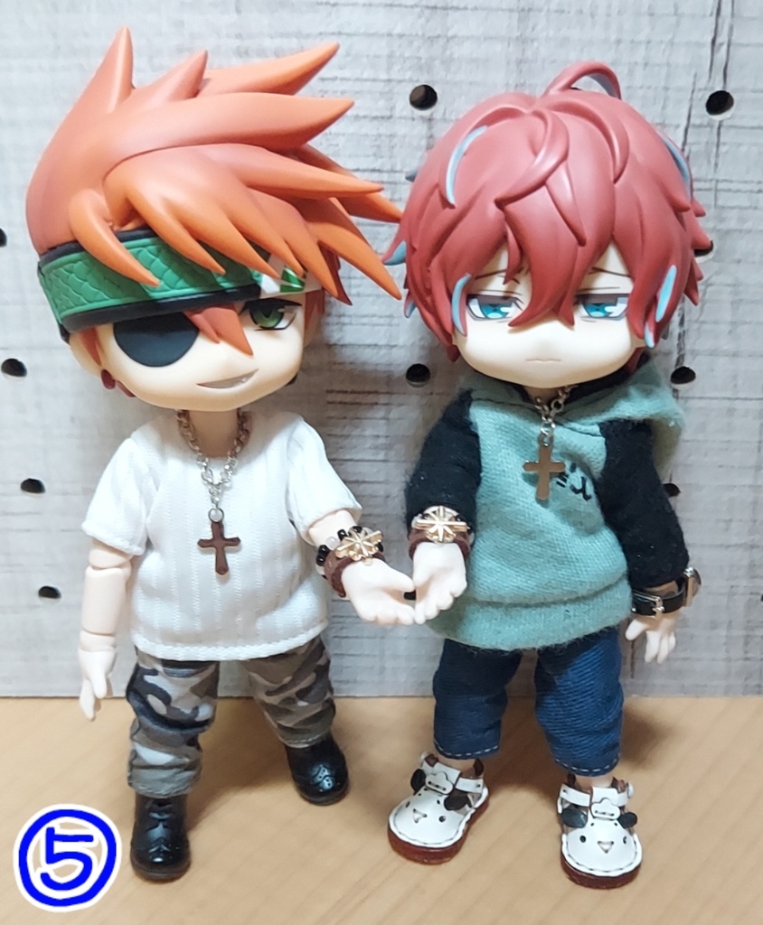 オビツ11 ペア用 ネックレス、ブレスレット セット