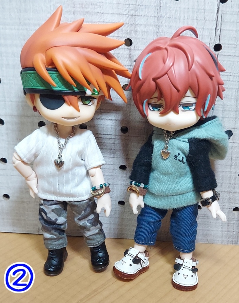 オビツ11 ペア用 ネックレス、ブレスレット セット