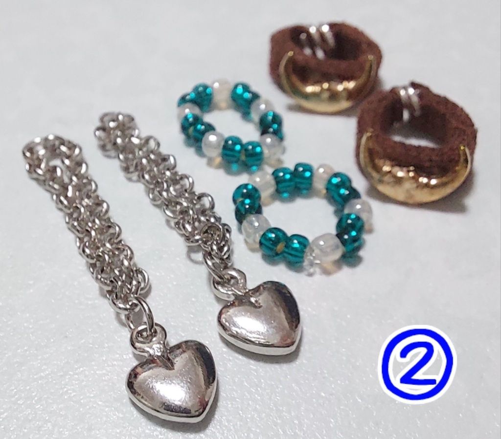 オビツ11 ペア用 ネックレス、ブレスレット セット