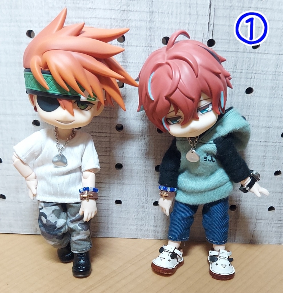 オビツ11 ペア用 ネックレス、ブレスレット セット