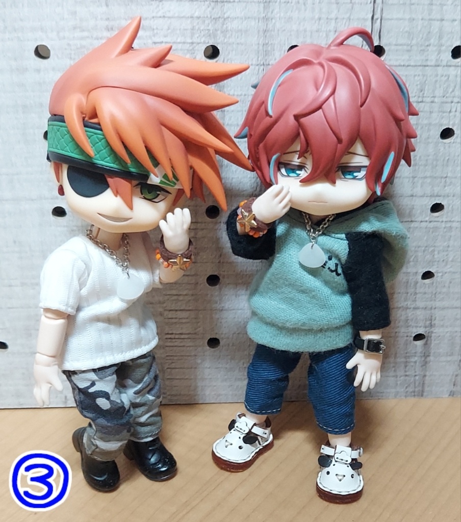 オビツ11 ペア用 ネックレス、ブレスレット セット