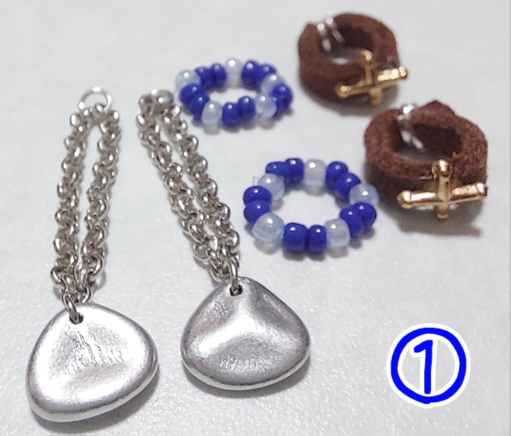 オビツ11 ペア用 ネックレス、ブレスレット セット