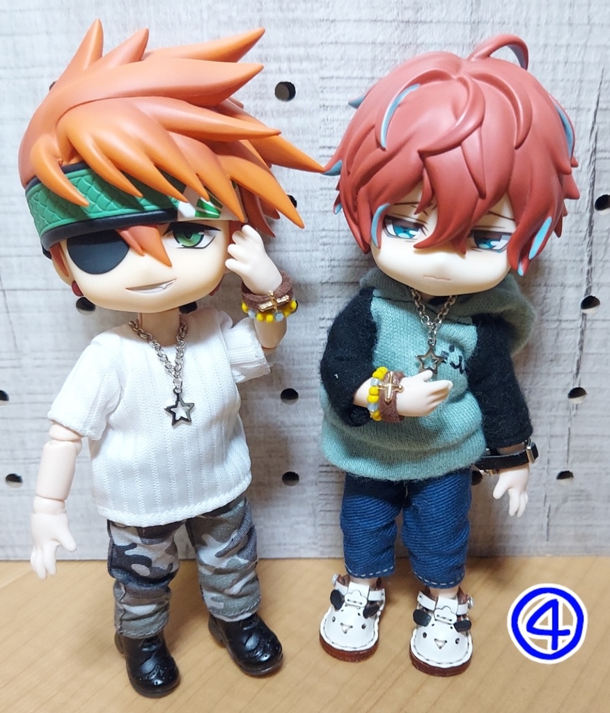 オビツ11 ペア用 ネックレス、ブレスレット セット