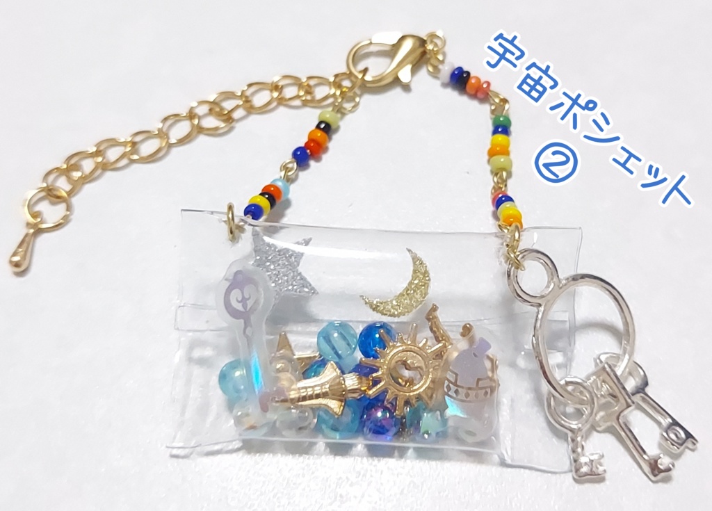 透明バッグのポシェット