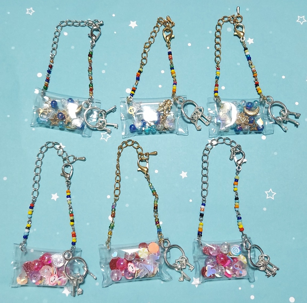 透明バッグのポシェット