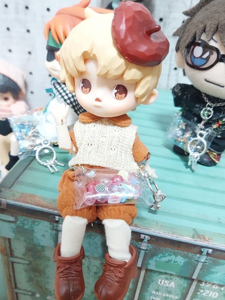 透明バッグのポシェット