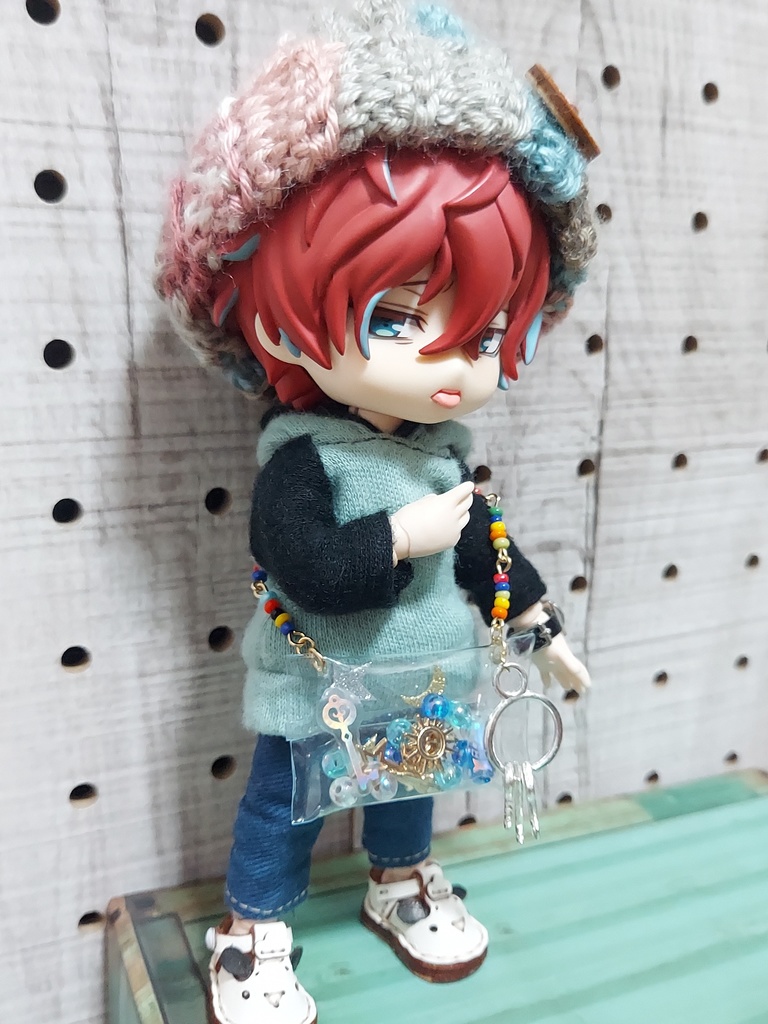 透明バッグのポシェット