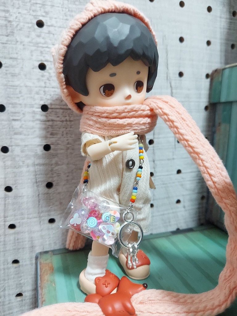 透明バッグのポシェット