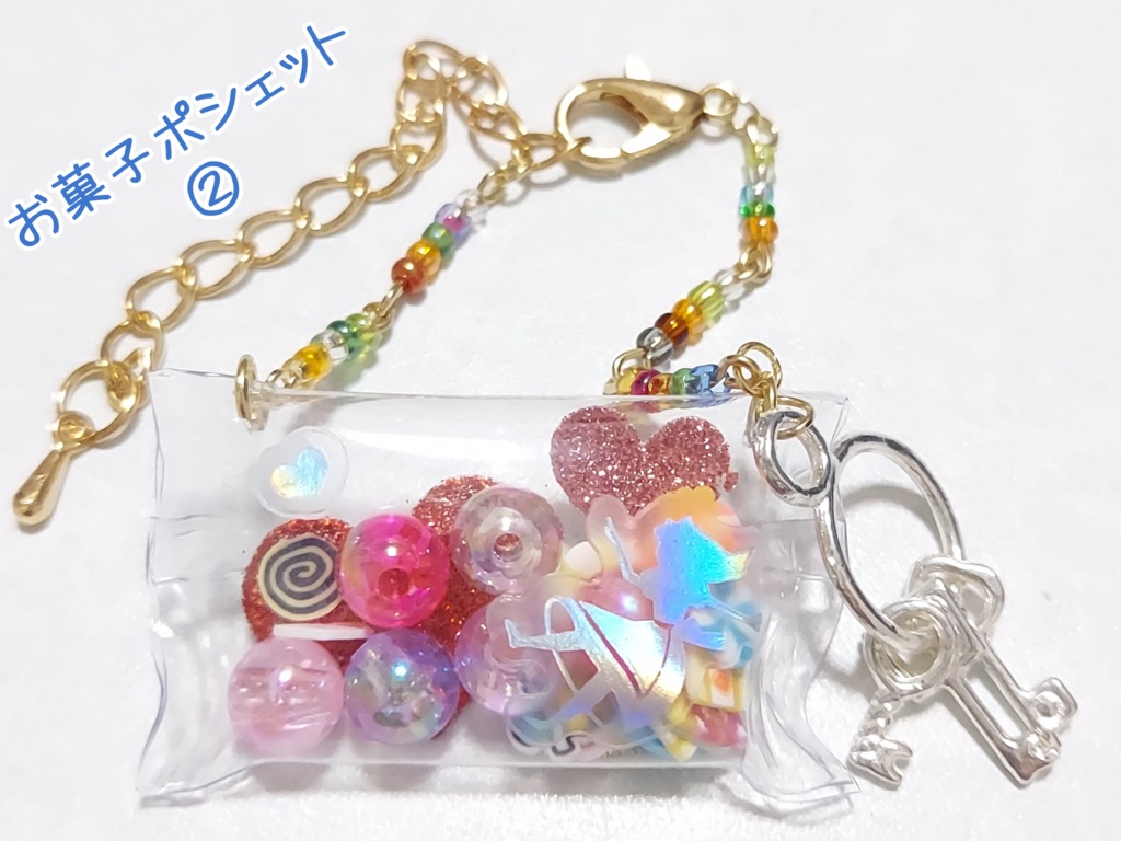 透明バッグのポシェット