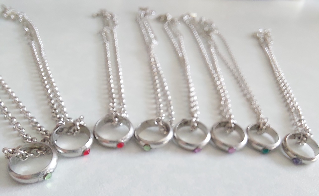 (50cm~ドール推奨)リングネックレス