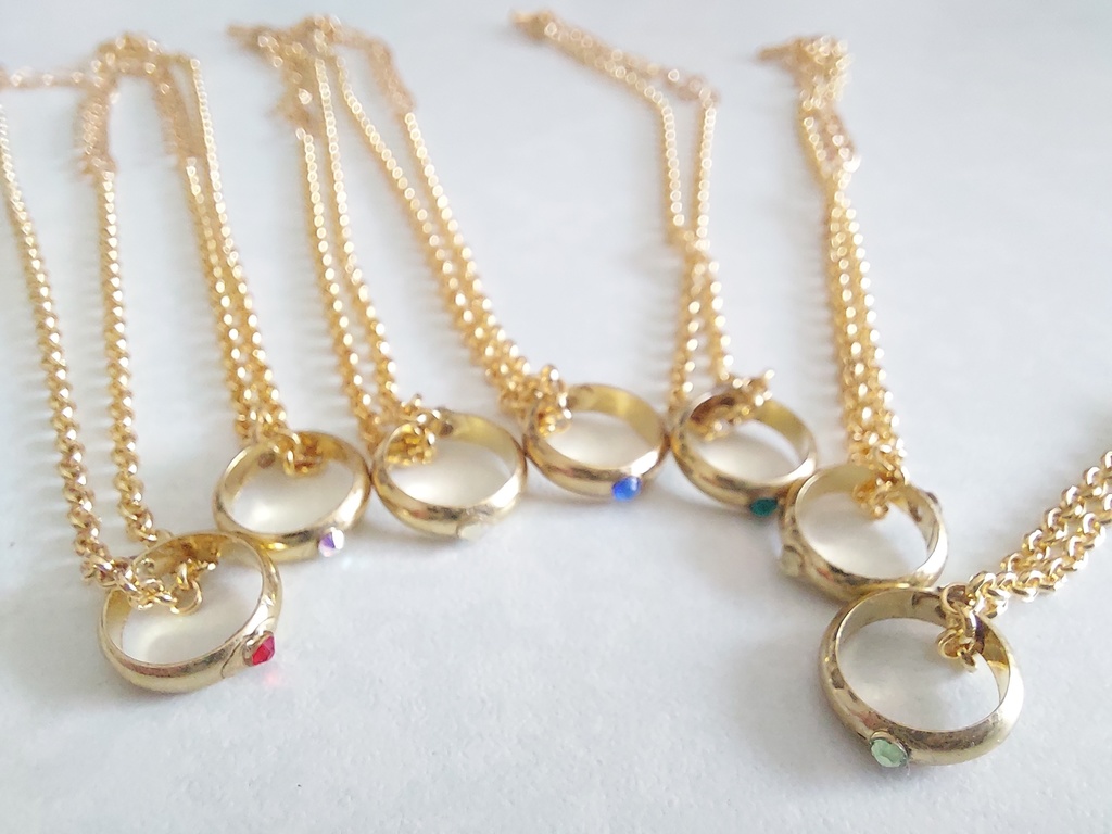 (50cm~ドール推奨)リングネックレス