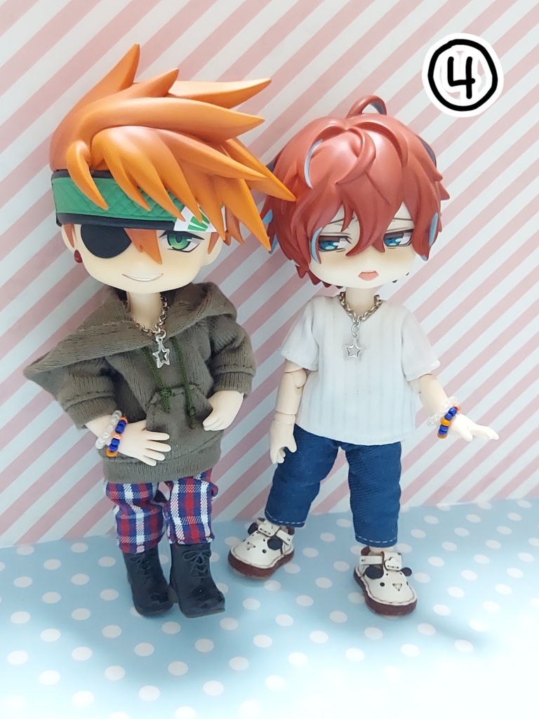 オビツ11 ペア用 ネックレス、ブレスレット セット