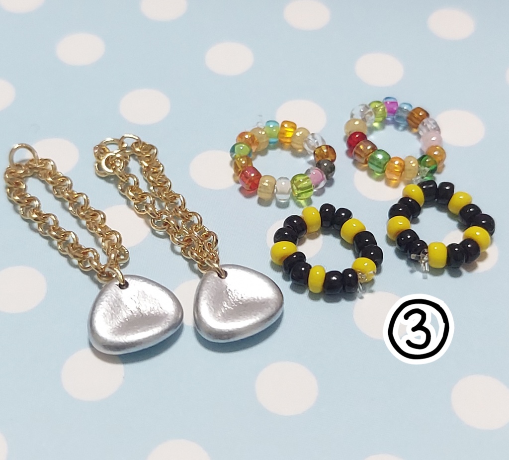 オビツ11 ペア用 ネックレス、ブレスレット セット