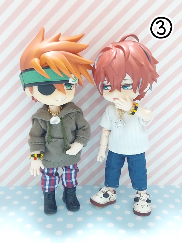 オビツ11 ペア用 ネックレス、ブレスレット セット