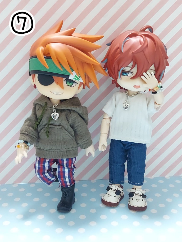 オビツ11 ペア用 ネックレス、ブレスレット セット