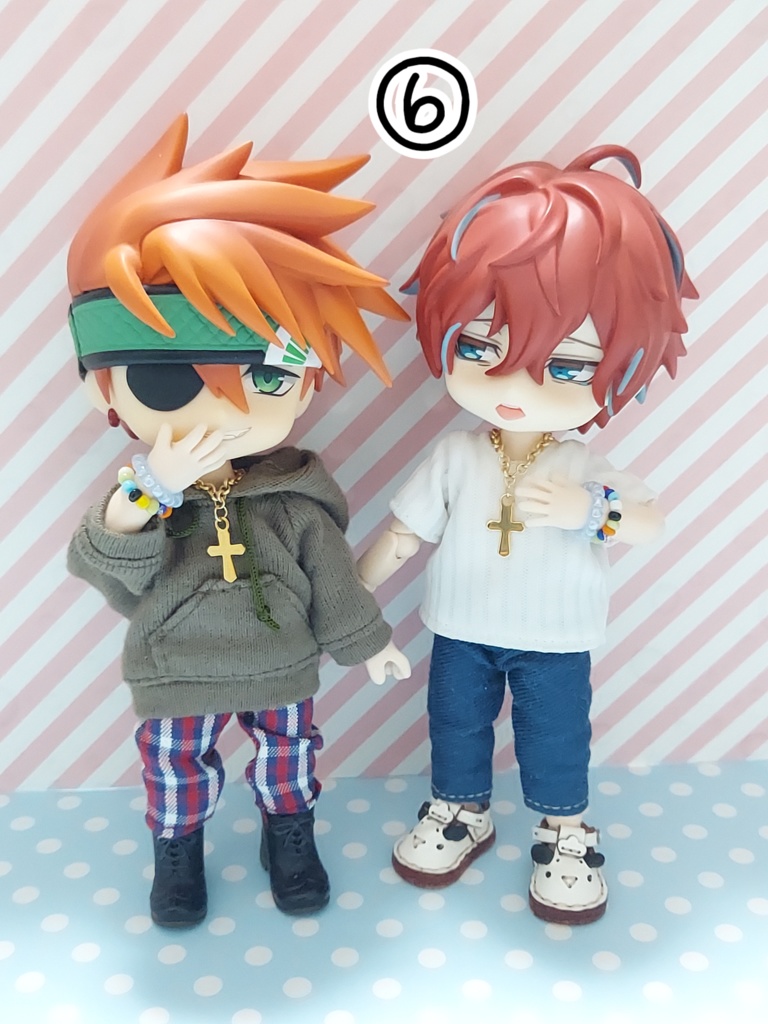 オビツ11 ペア用 ネックレス、ブレスレット セット