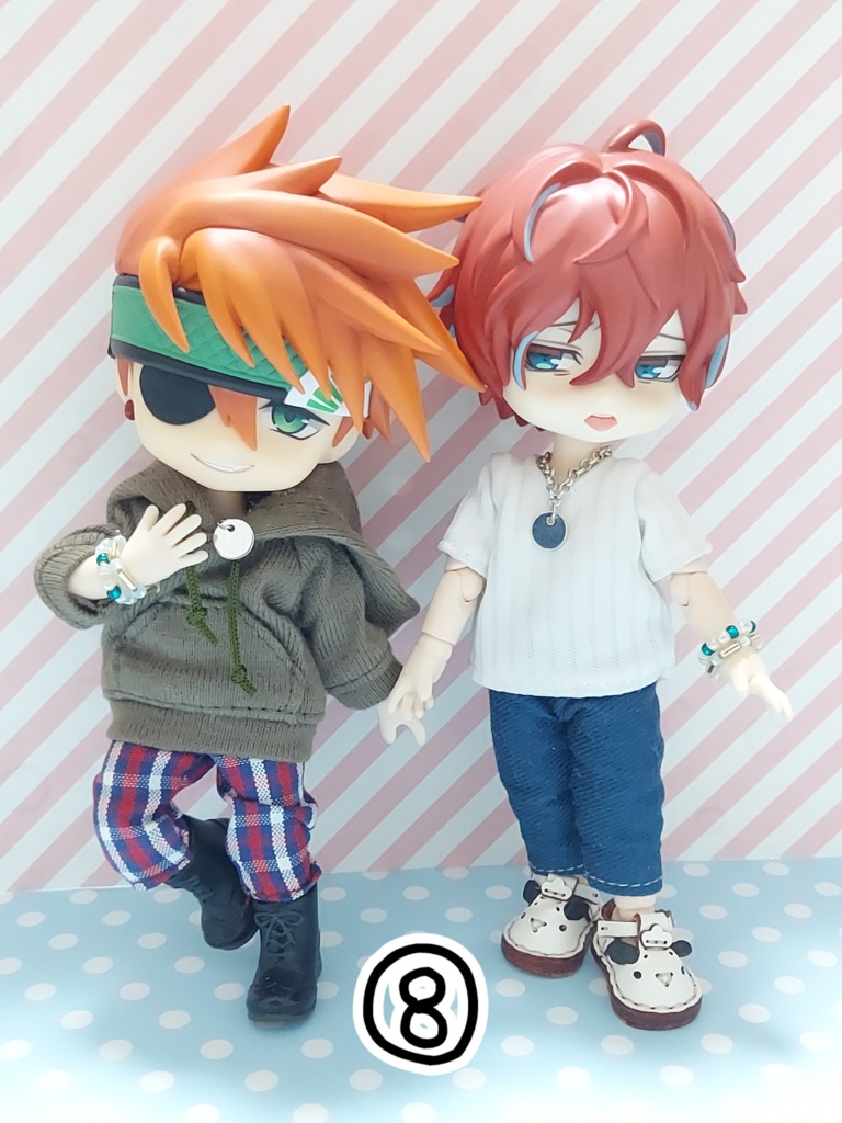 オビツ11 ペア用 ネックレス、ブレスレット セット