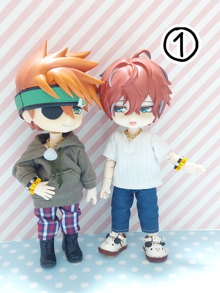 オビツ11 ペア用 ネックレス、ブレスレット セット