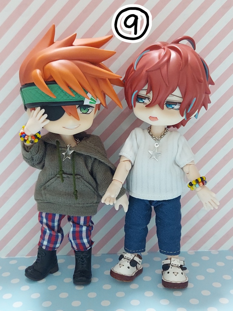 オビツ11 ペア用 ネックレス、ブレスレット セット