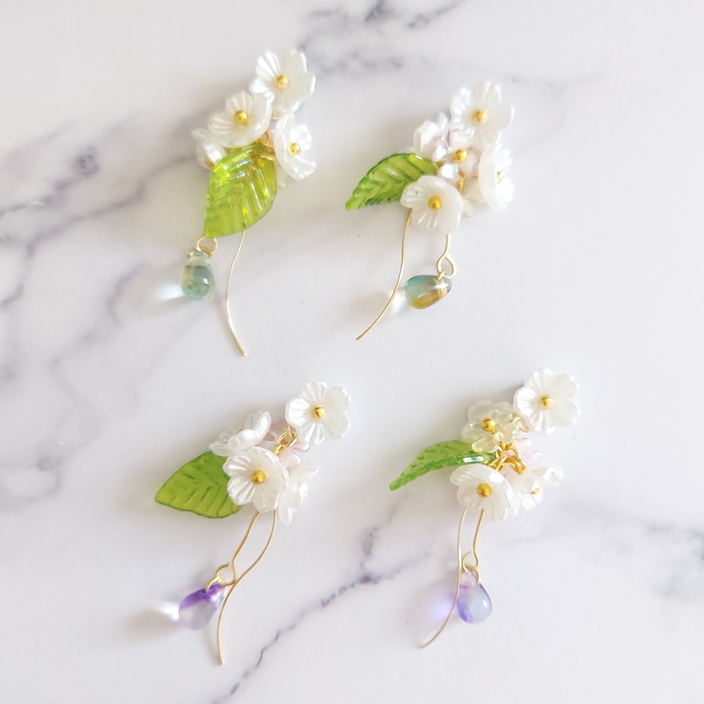 花のアクセサリー