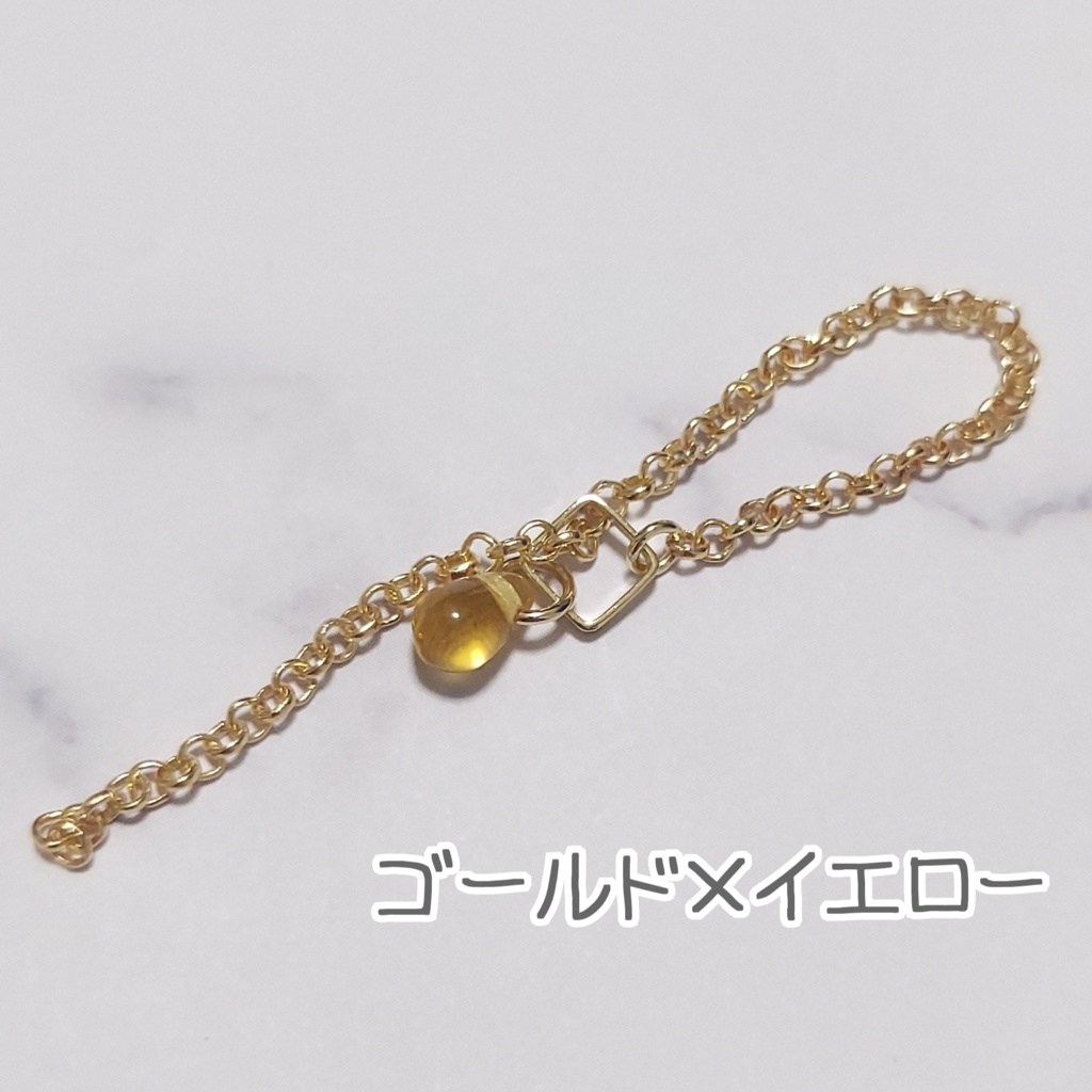 1/12ドール用 アシメントリーフープネックレス