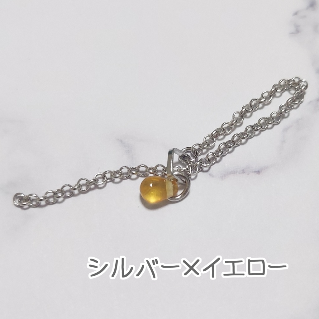 1/12ドール用 アシメントリーフープネックレス