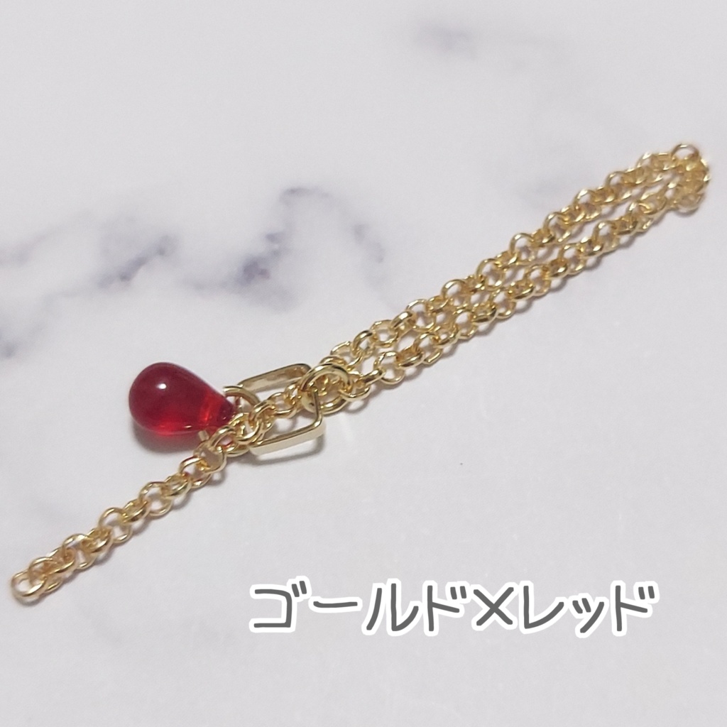 1/12ドール用 アシメントリーフープネックレス