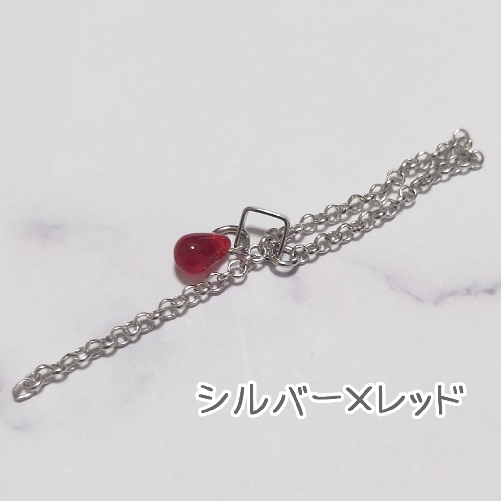 1/12ドール用 アシメントリーフープネックレス