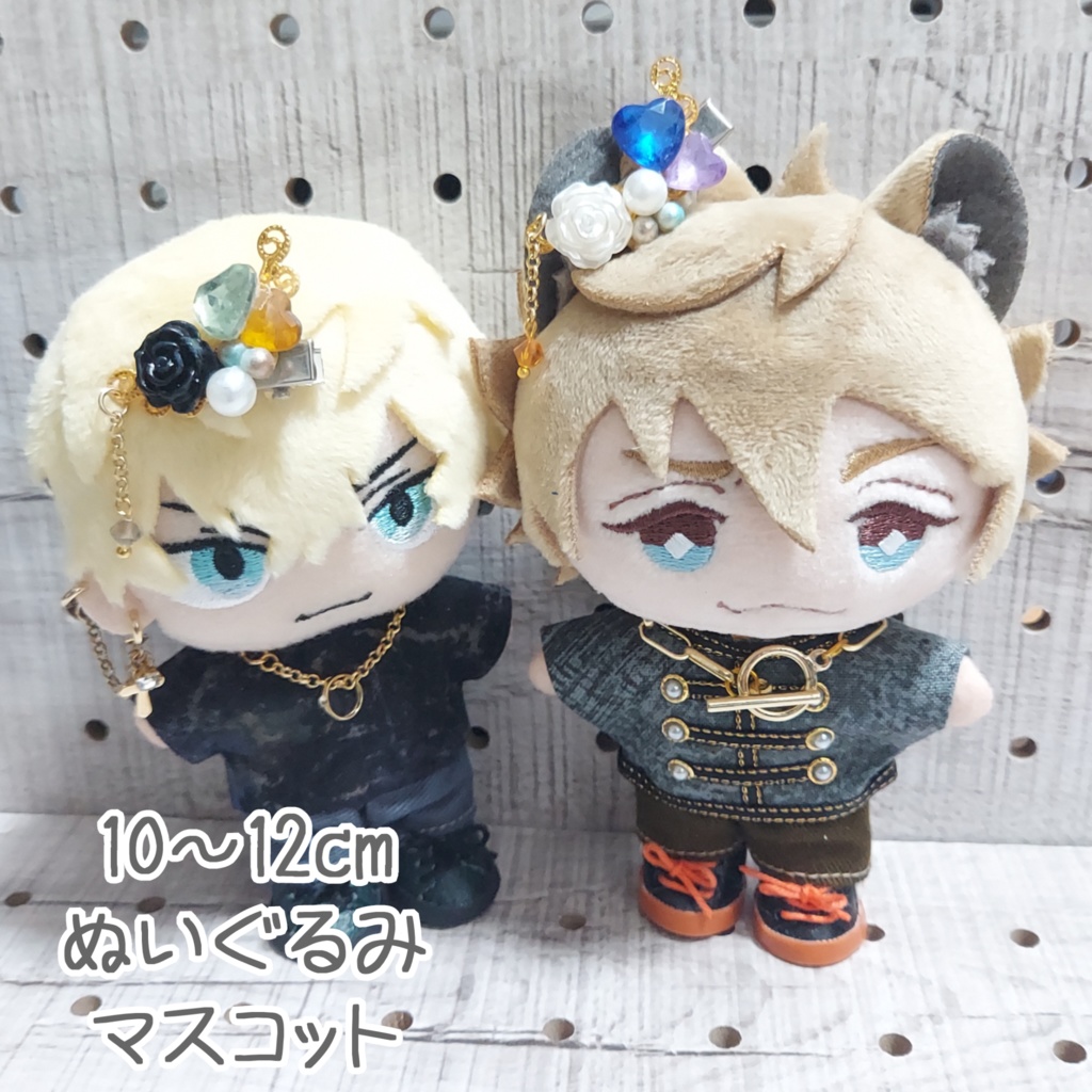 薔薇のキラキラヘアピン