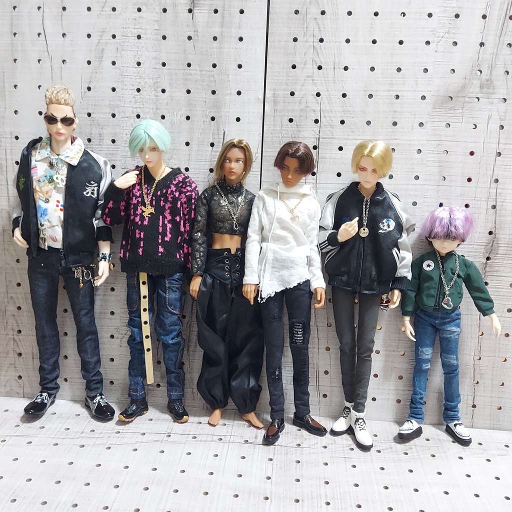 六分の一サイズ シンプルチャームのネックレス