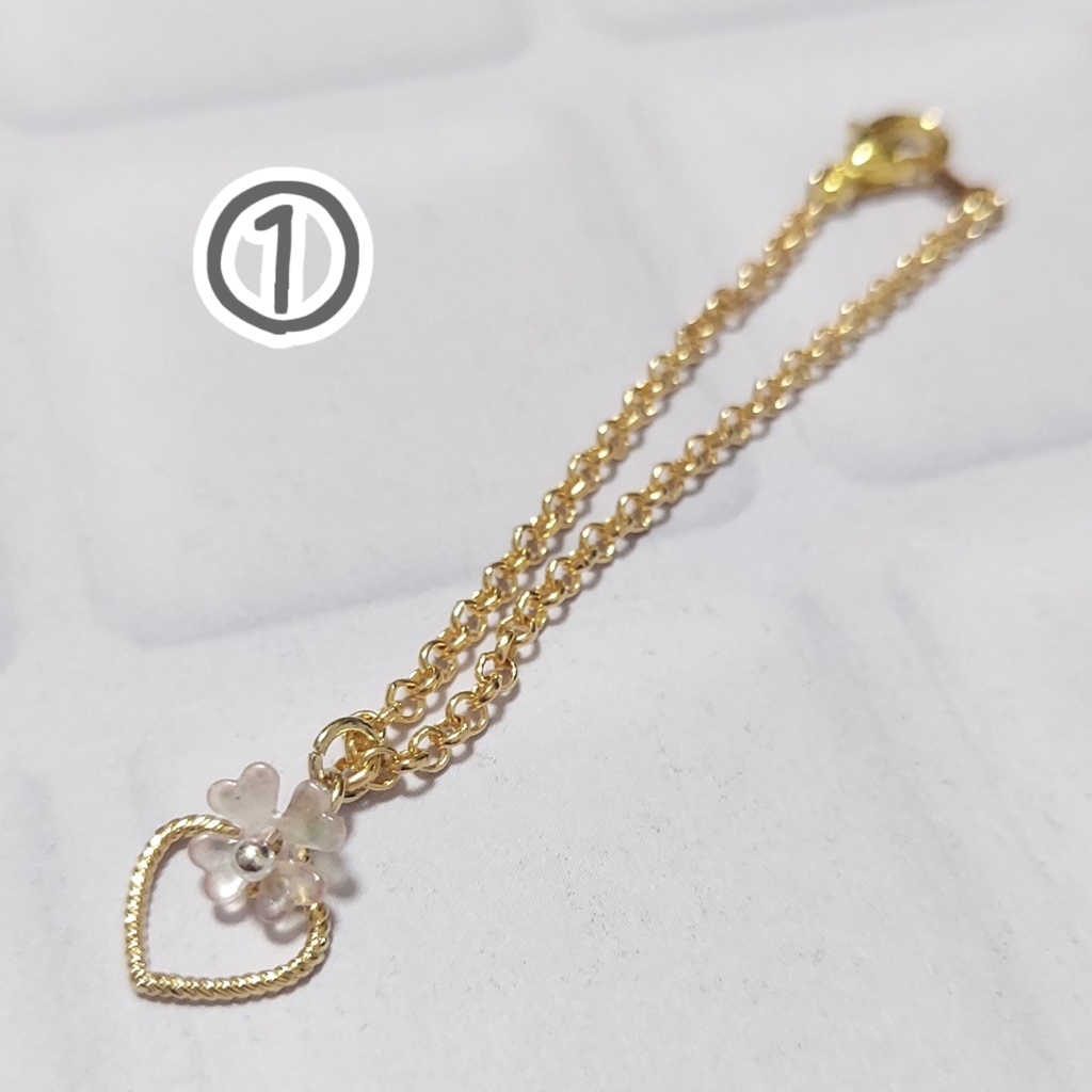 六分の一サイズ シンプルチャームのネックレス