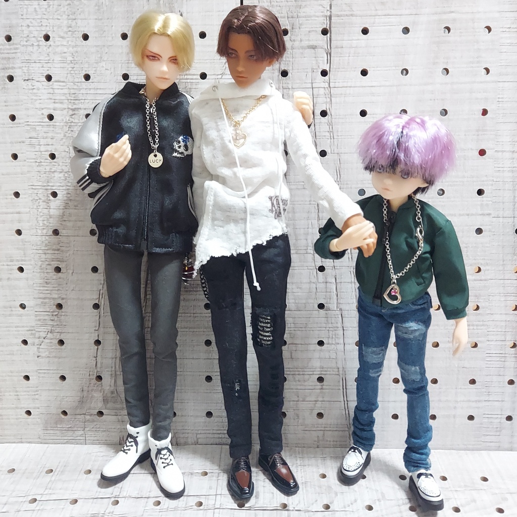 六分の一サイズ シンプルチャームのネックレス