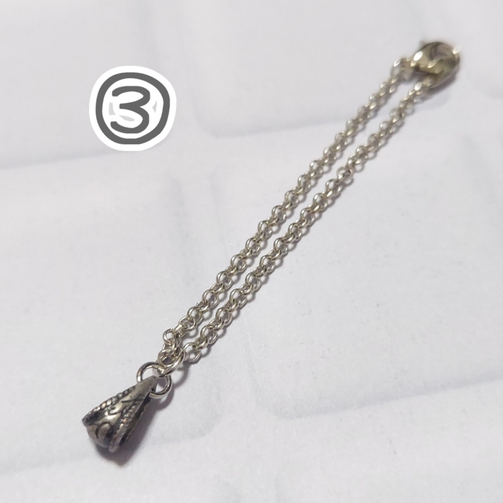 六分の一サイズ シンプルチャームのネックレス