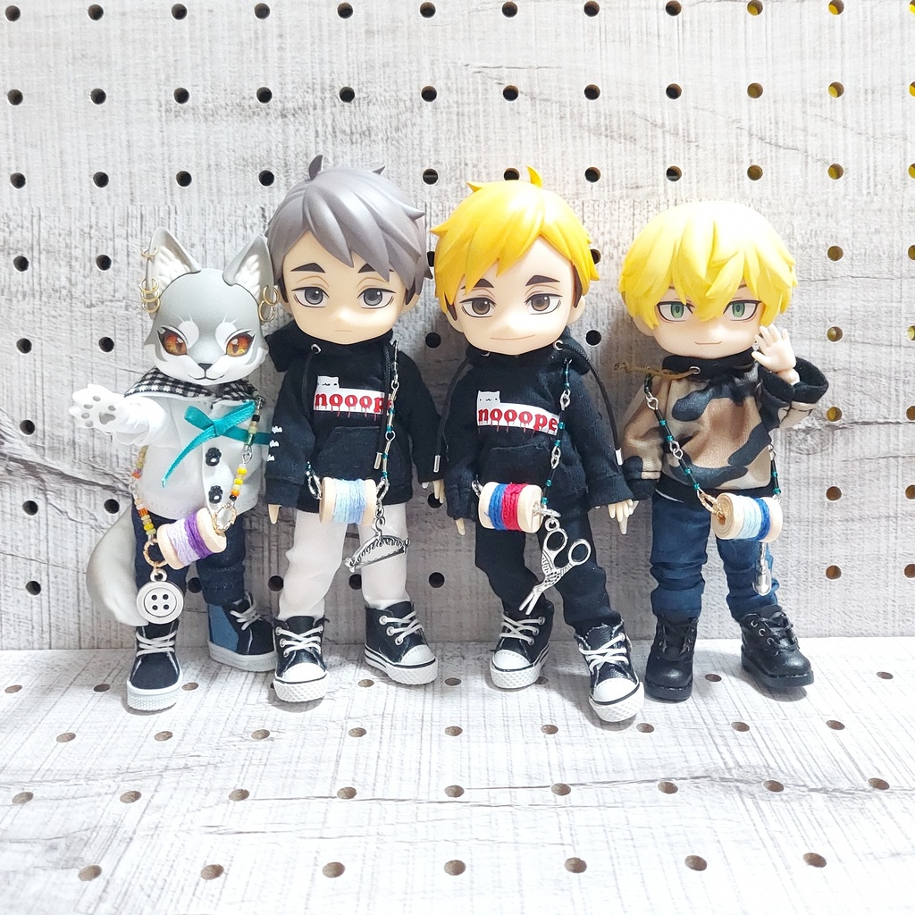 糸巻きポシェット