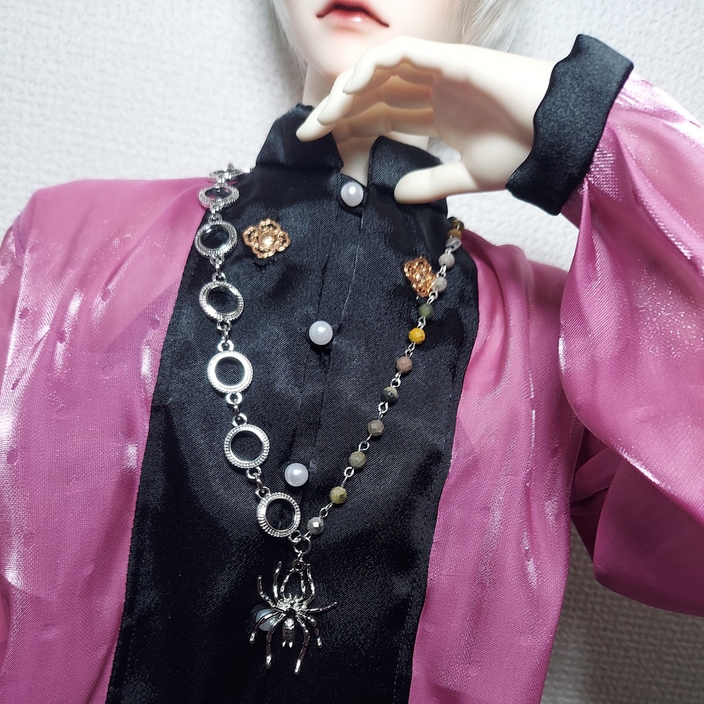 spider necklace【ドール用】