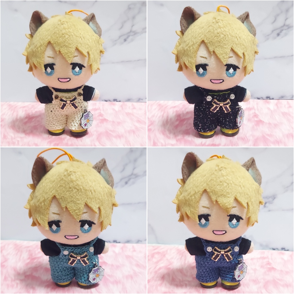 お出掛けセット(ハロウィンver.サロペット、ドリンクポシェット)