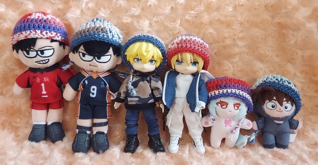 ニット帽【ねんどろいど、ジロリぬい、ほわぬい】