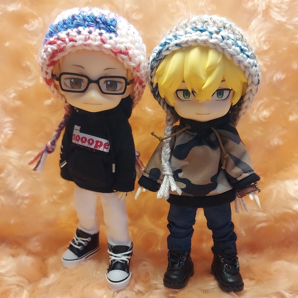 ニット帽【ねんどろいど、ジロリぬい、ほわぬい】