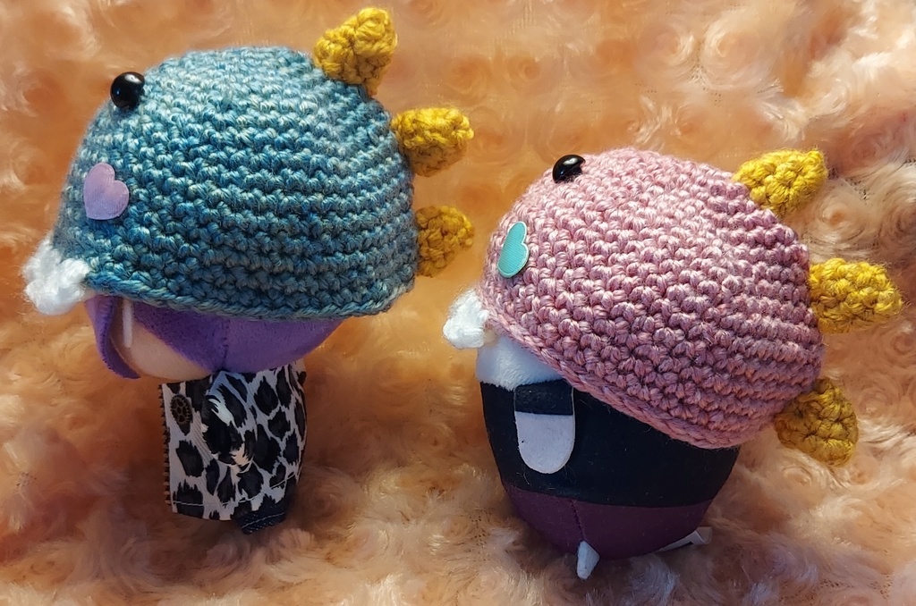 恐竜帽子【ちびぐるみ、ふわコロりん】