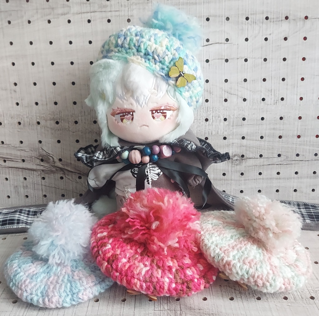 ベレー帽【無ぬい20cm】
