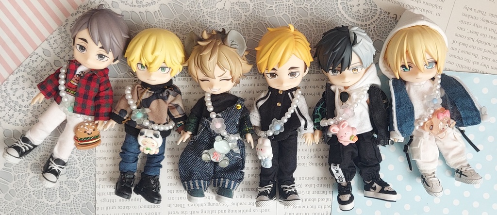 ネックレス、ポシェット