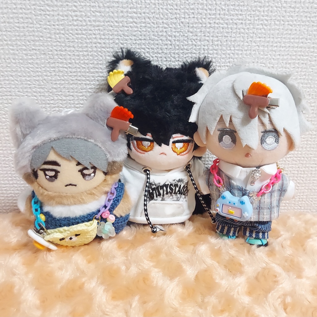 ペンキヘアクリップ