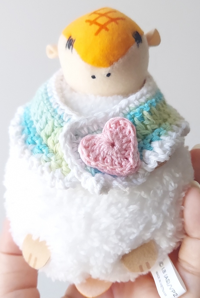 クリームソーダケープ【ちみけもマスコット、無ぬい10cm】