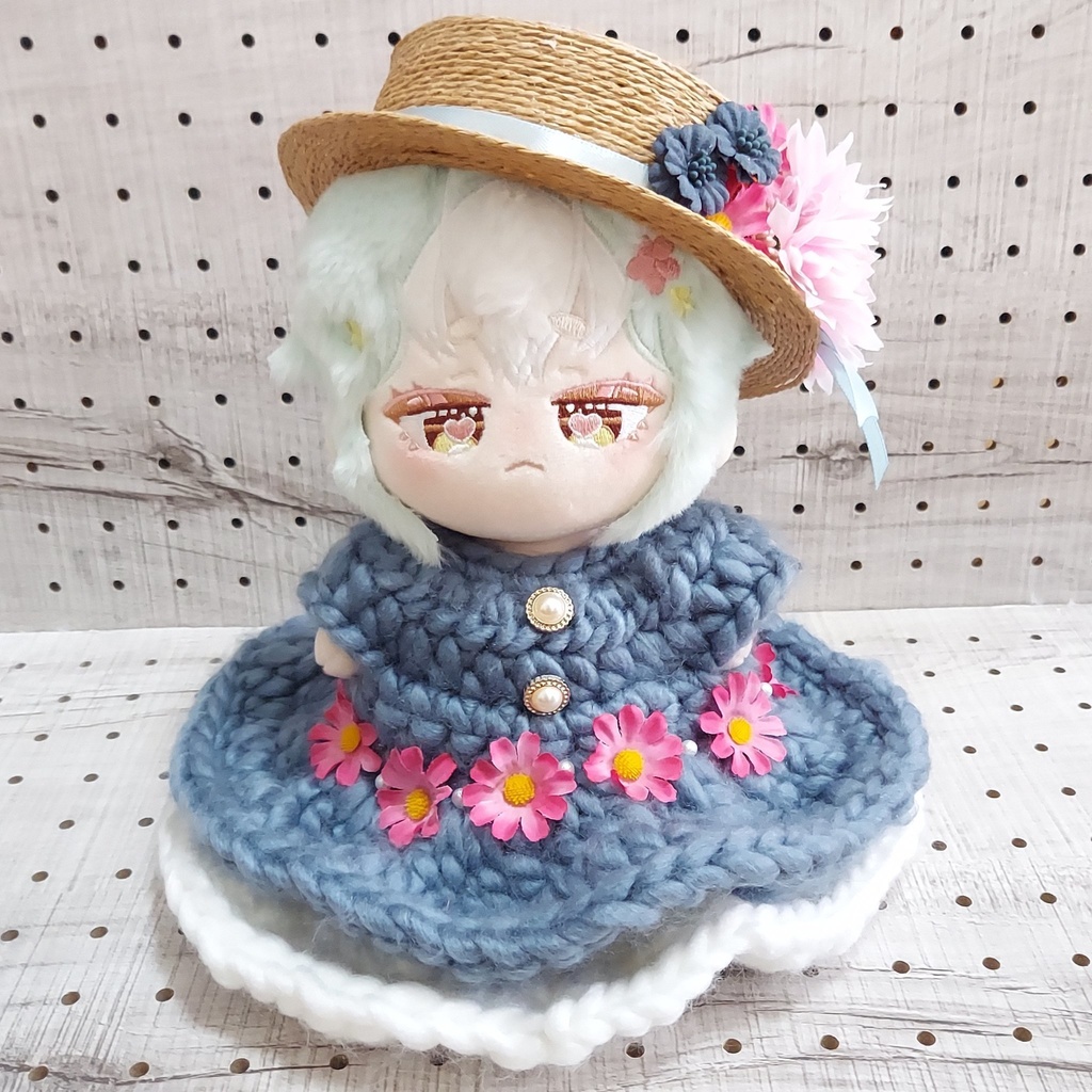 【SALE】フリルワンピース【無ぬい20~30cm】