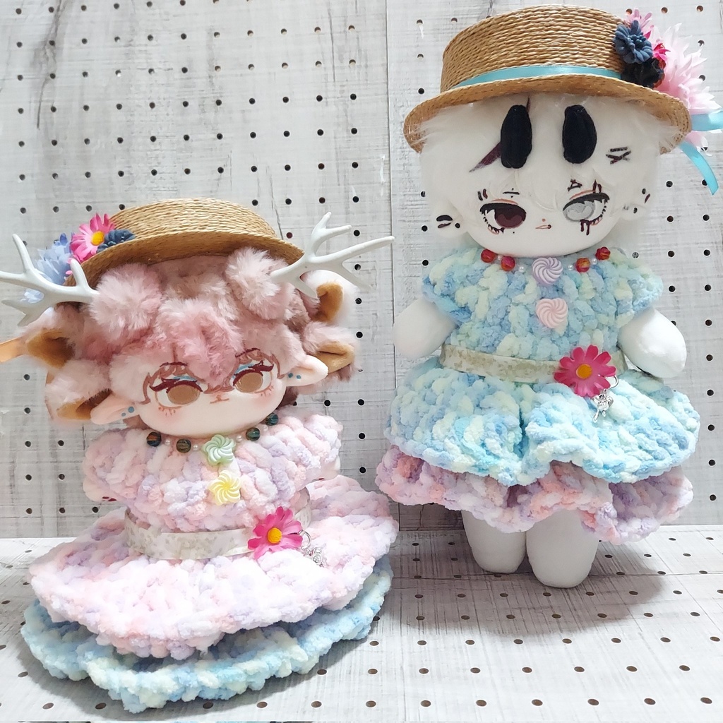 【SALE】フリルワンピース【無ぬい20～30cm】