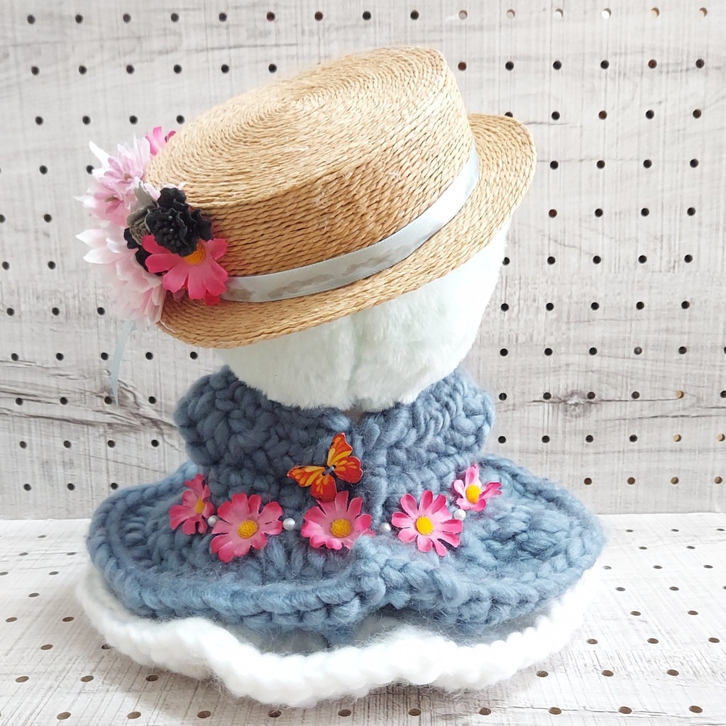 【SALE】フリルワンピース【無ぬい20~30cm】