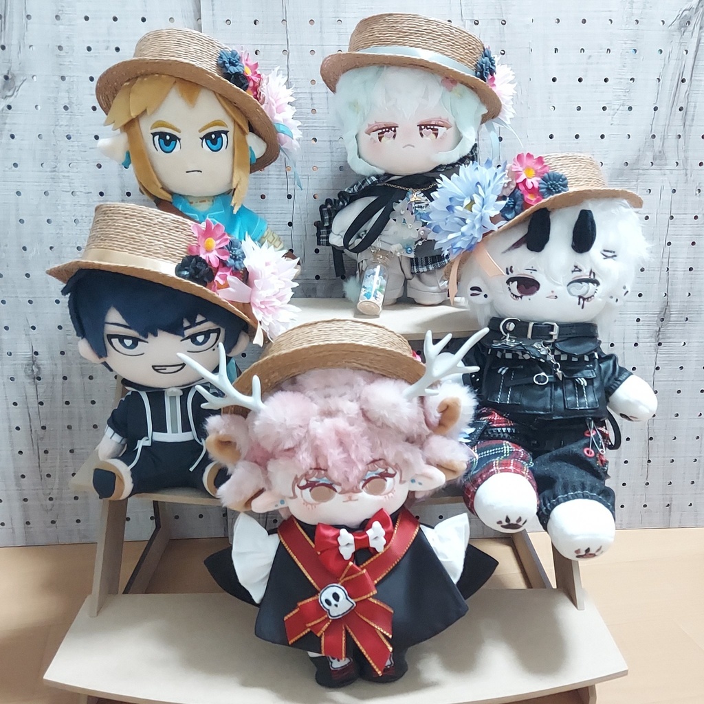カンカン帽【無ぬい20cm】