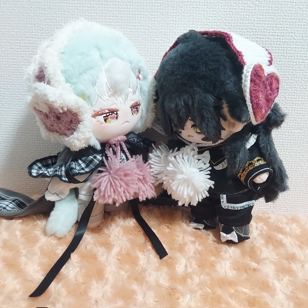 ハートイヤーマフ【無ぬい20cm】