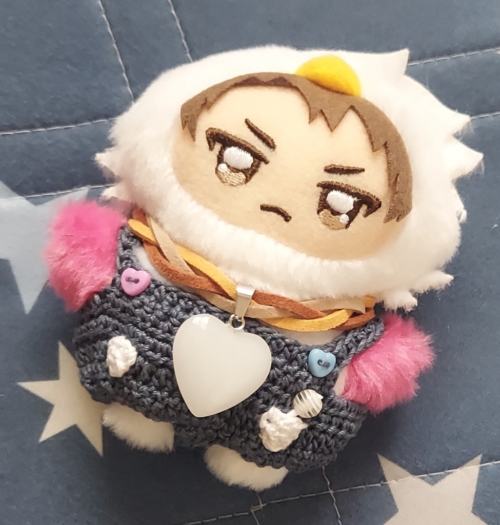 【ちみけも】サロペット、チョーカーネックレス